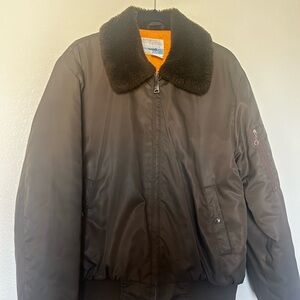 Vintage 70s Bomber Jacket Made in Japan (Medium)